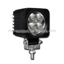 12W carré travail LED s’allume pour tracteurs et véhicules